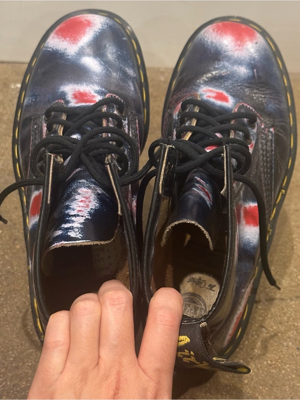 Dr. Martens Original Leather Lace-Up Boots - Picture 8 of 12